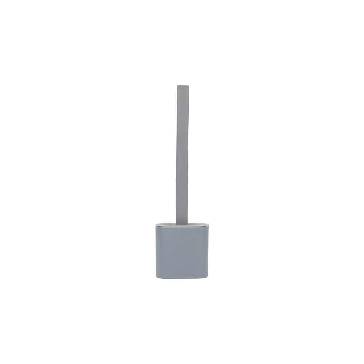Brosse WC Adhésive "Silicone" 36cm Gris - Image 2