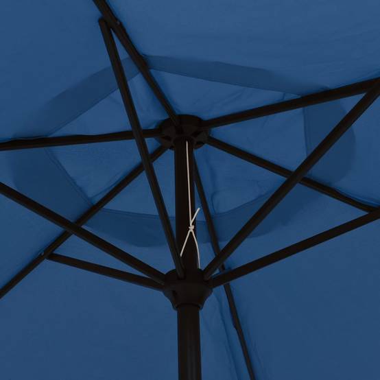 Parasol - parasol de jardin - parasol d'extérieur Bleu 200x224 cm Aluminium - MEUBLE PRO - Image 5