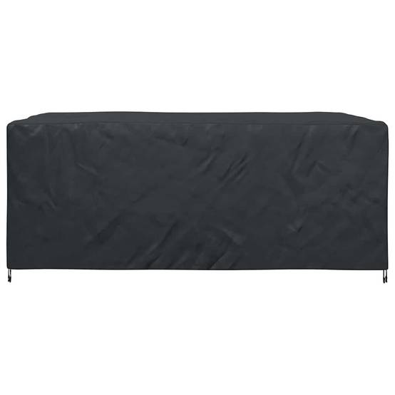 Housse de Protection Ovale pour Table de Jardin Tissu 210D Imperméable et Respirant Noir 280x204x106 cm – ComfortXL Outdoor Living - Image 6