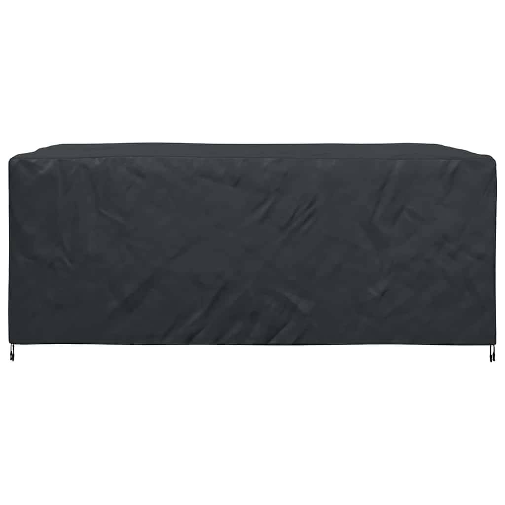 Housse de Protection Ovale pour Table de Jardin Tissu 210D Imperméable et Respirant Noir 280x204x106 cm – ComfortXL Outdoor Living - Image 6