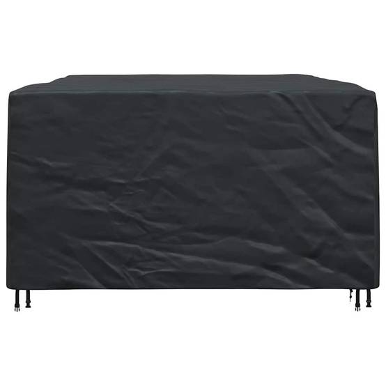 Housse de Protection Ovale pour Table de Jardin Tissu 210D Imperméable et Respirant Noir 280x204x106 cm – ComfortXL Outdoor Living - Image 7