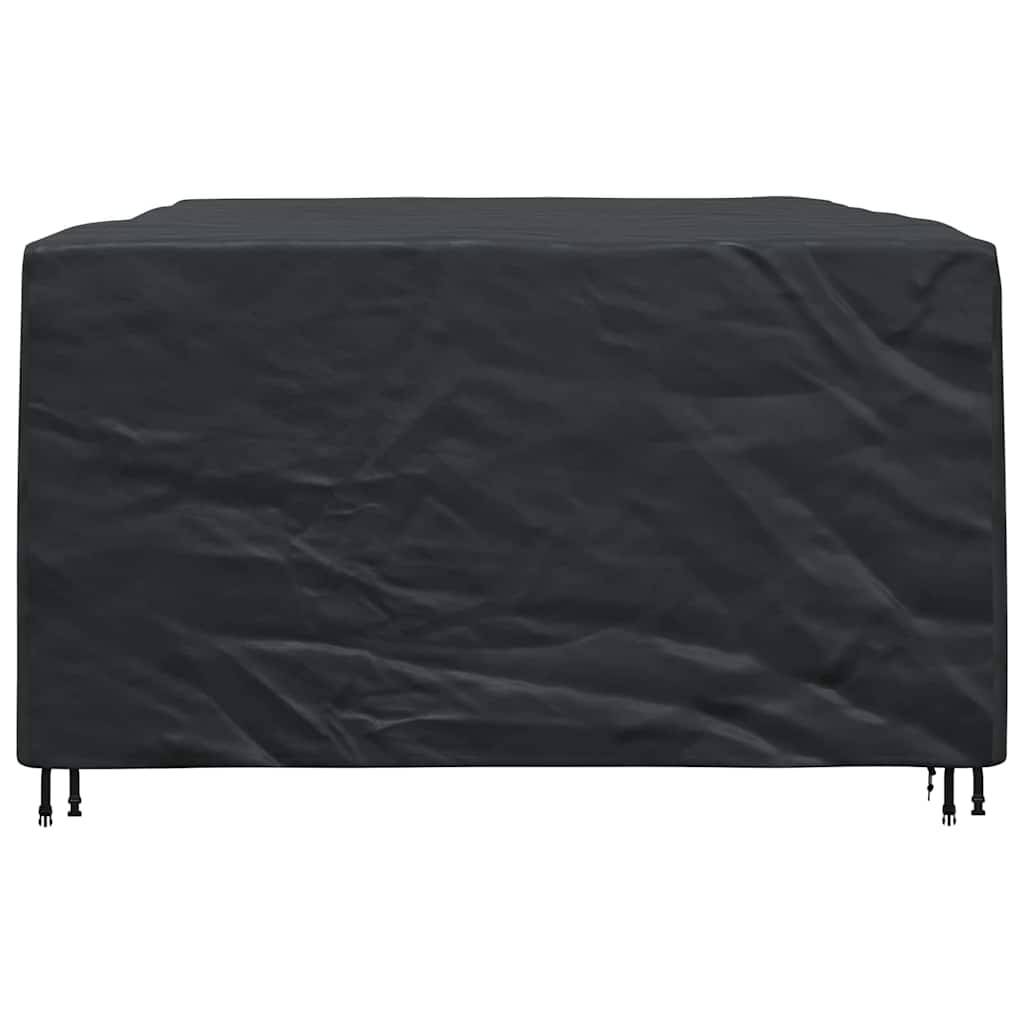 Housse de Protection Ovale pour Table de Jardin Tissu 210D Imperméable et Respirant Noir 280x204x106 cm – ComfortXL Outdoor Living - Image 7