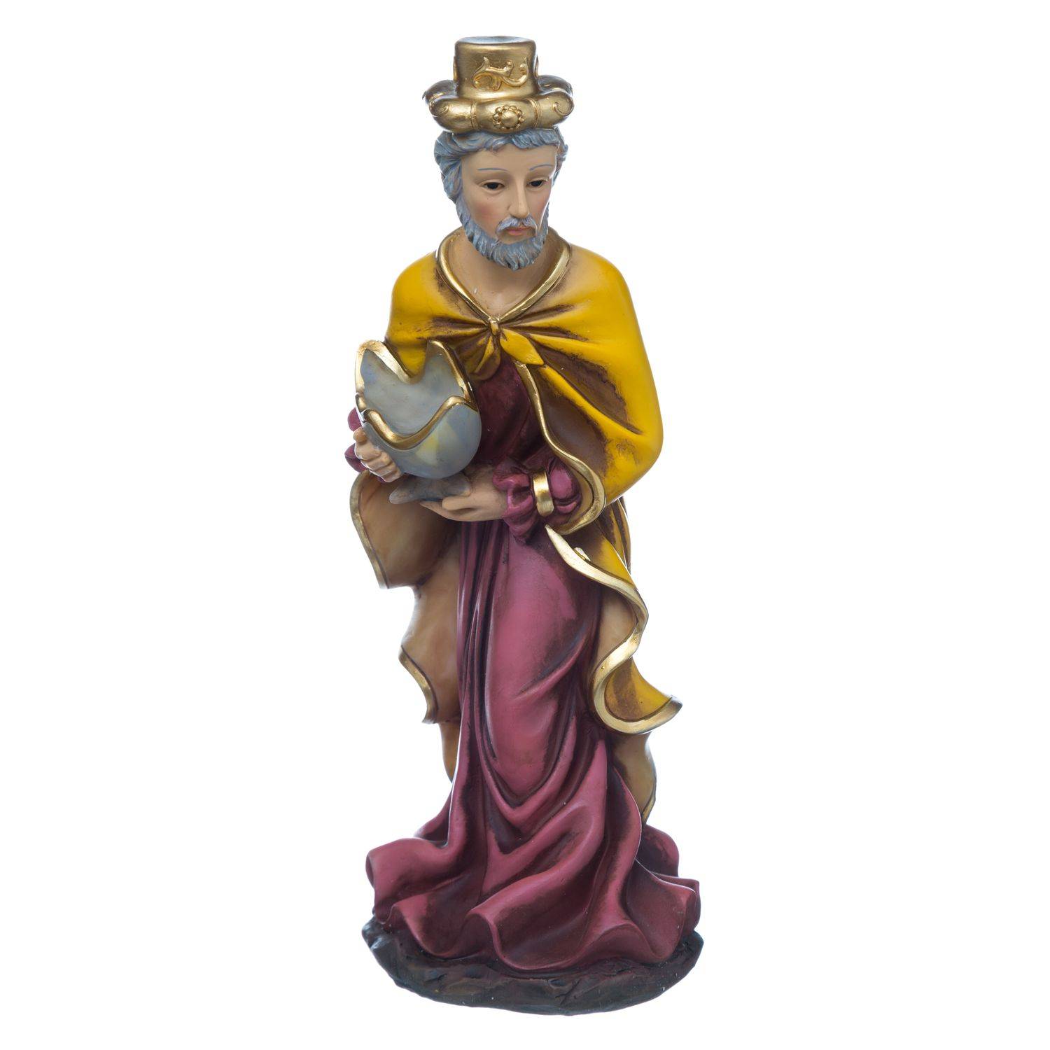 Sans Marque - 8 Santons pour crèche de Noël - H. 20 cm - Multicolore - Féérie Lights & Christmas - Image 4
