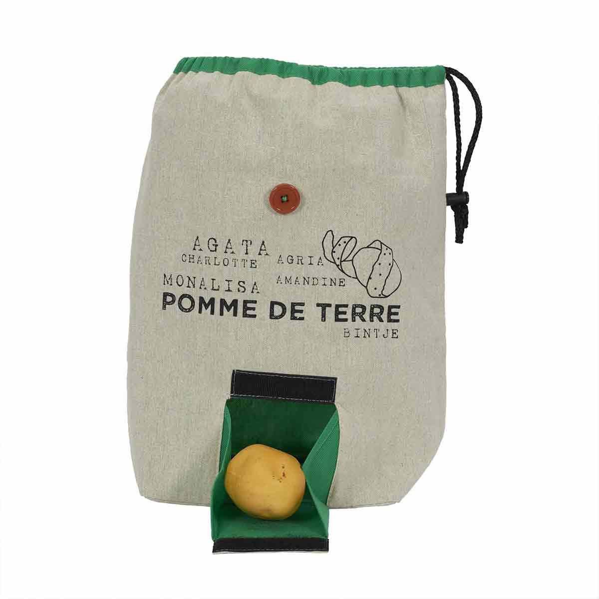 Cook Concept - Sac Distributeur "Pomme de Terre" 42cm Beige - Image 3