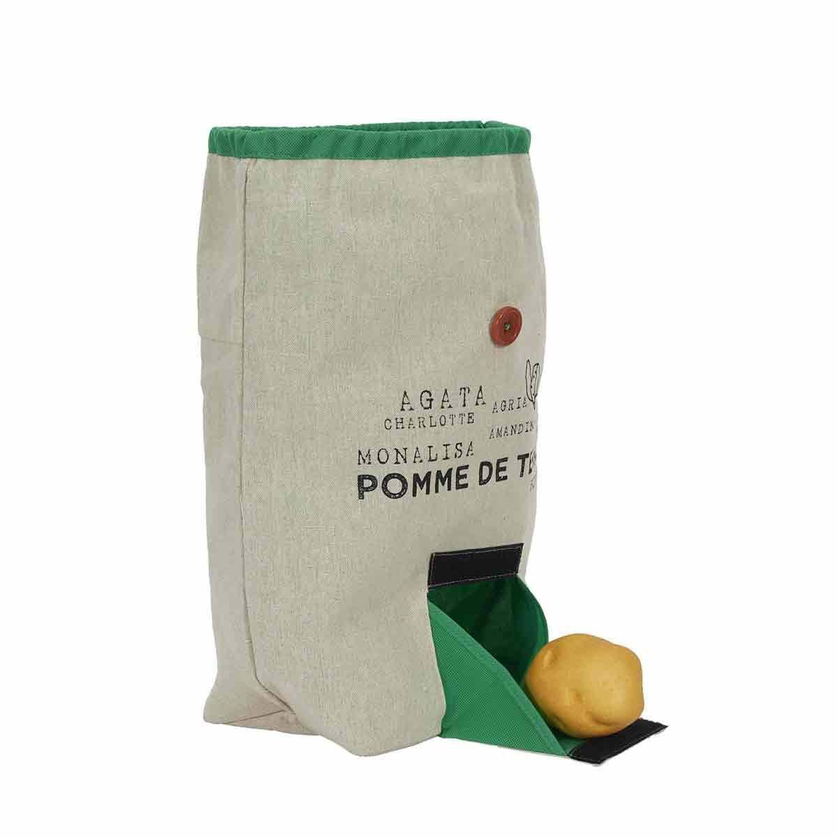 Cook Concept - Sac Distributeur "Pomme de Terre" 42cm Beige - Image 4