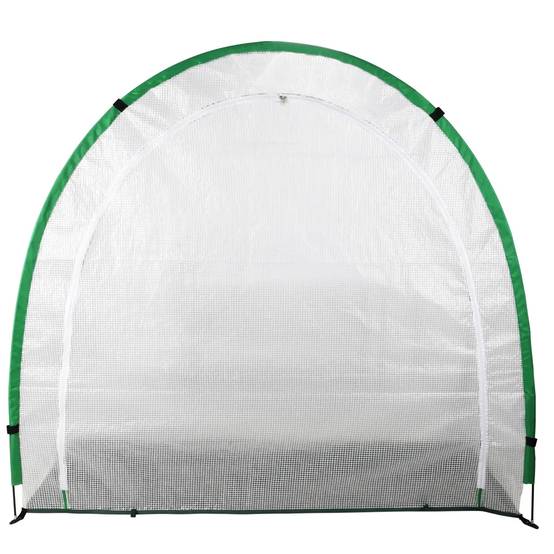 Serre demi-lune 200x80x170cm housse PE 130g/m² fond 110g - Image 2