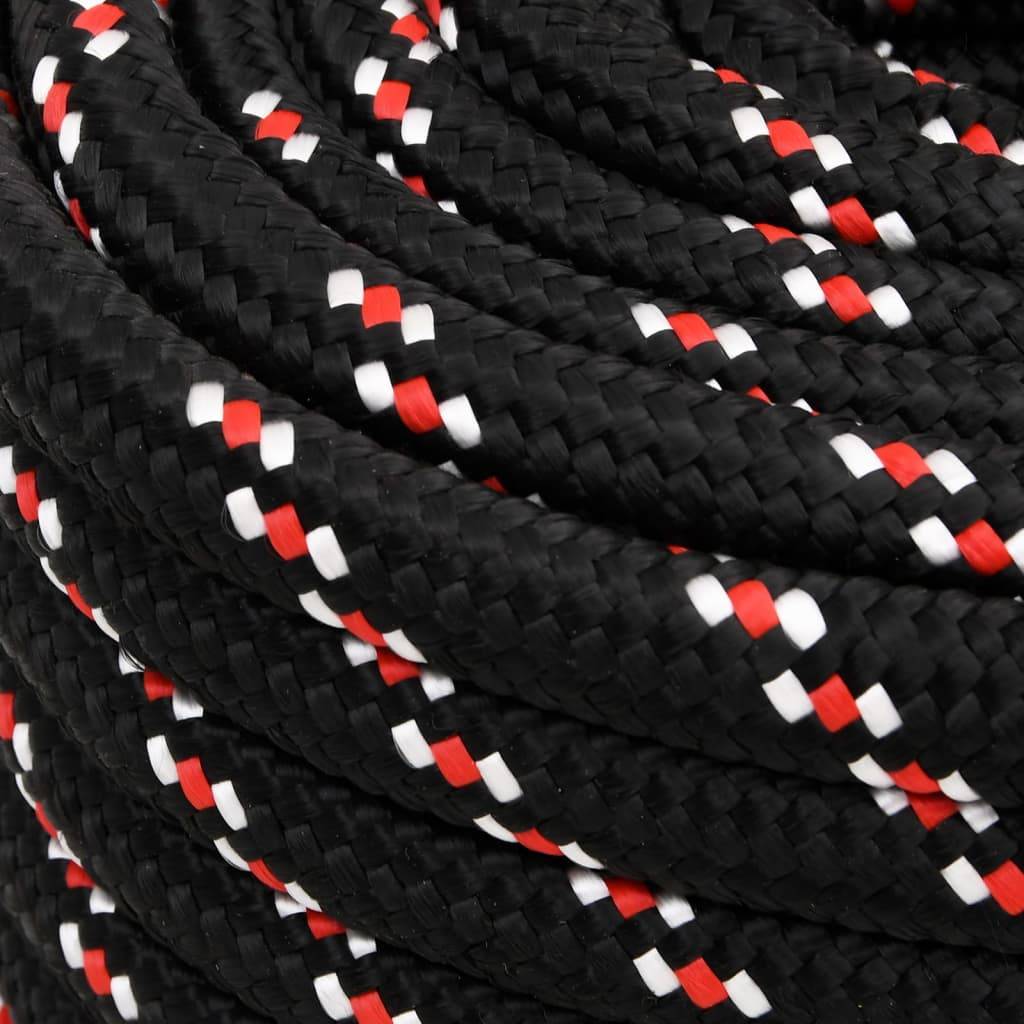 Corde de bateau Noir 20 mm 50 m Polypropylène Maison Chic - Image 4