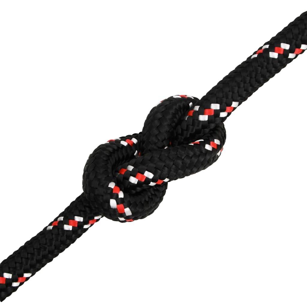 Corde de bateau Noir 20 mm 50 m Polypropylène Maison Chic - Image 5