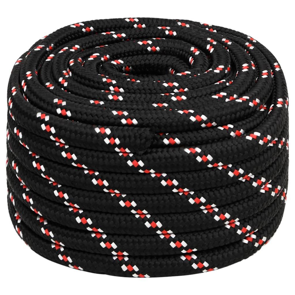Corde de bateau Noir 20 mm 50 m Polypropylène Maison Chic - Image 1