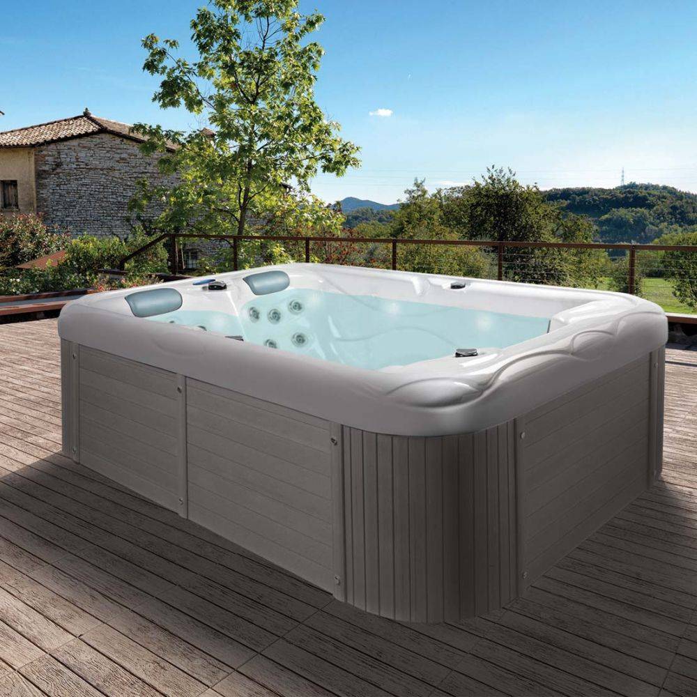 Mlspa - Spa rigide cuve acrylique et châssis bois ML300 (3 places dont 2 allongées) - Image 2