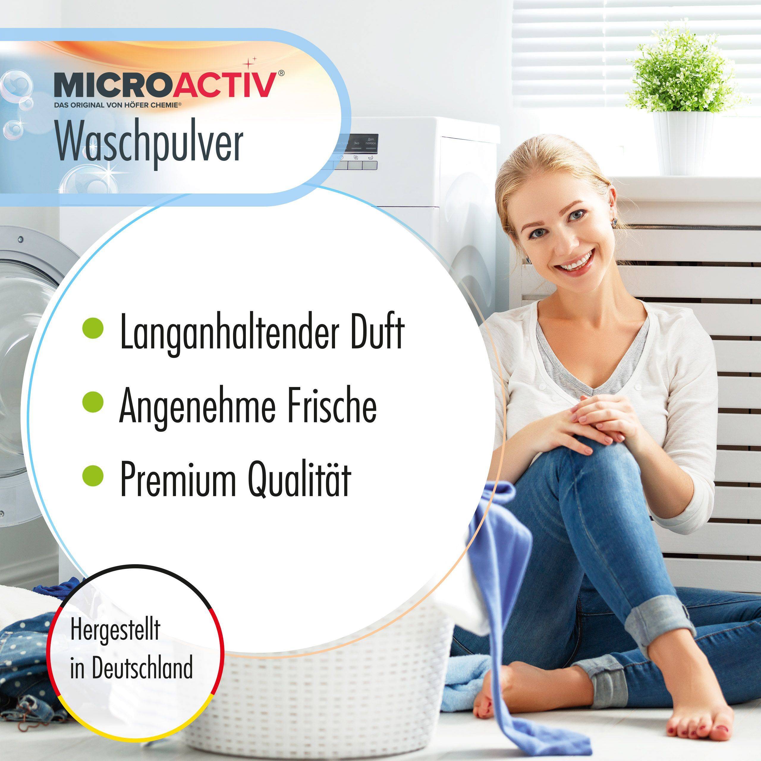 Lessive en poudre Microactiv® en sceaux de 10 KG x 2 - Image 2