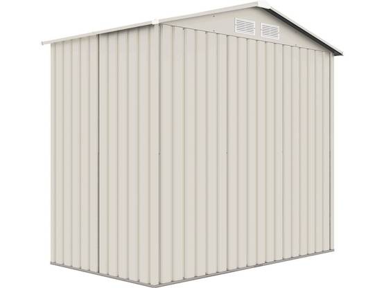 Abri De Jardin Métal "nebraska" - 4.07 M² - Beige/gris Anthracite -habitat Et Jardin - Image 6