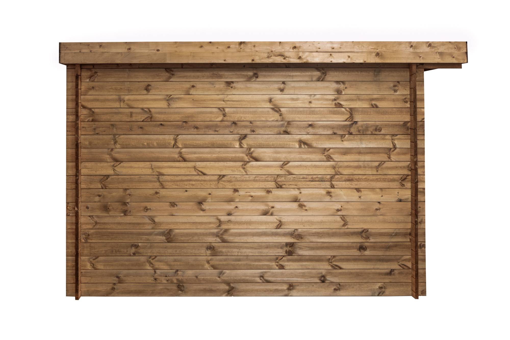 Abri de jardin en bois, surface utile 9.9m², 388x298cm, ep 28mm, INT042 /GARTFLEX - Image 3