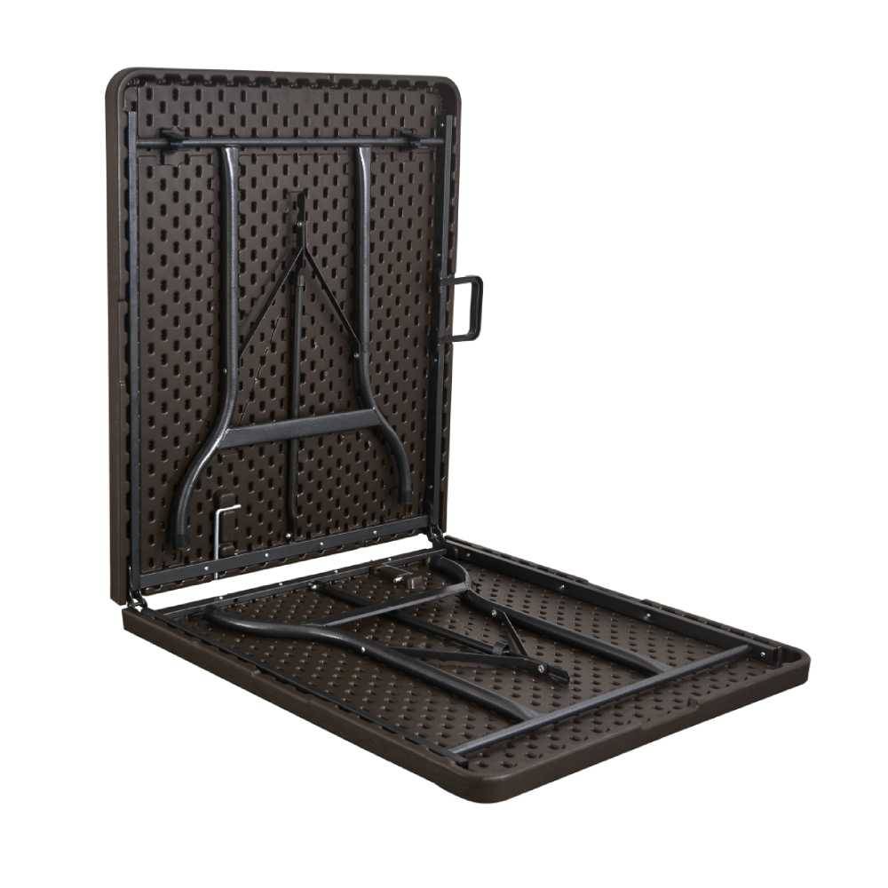 Terre Jardin - Table de jardin pliante 8 personnes 180 cm imitation bois - TERRE JARDIN - Image 2
