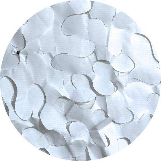 Filet de camouflage renforcé blanc / 4x4 - Image 3