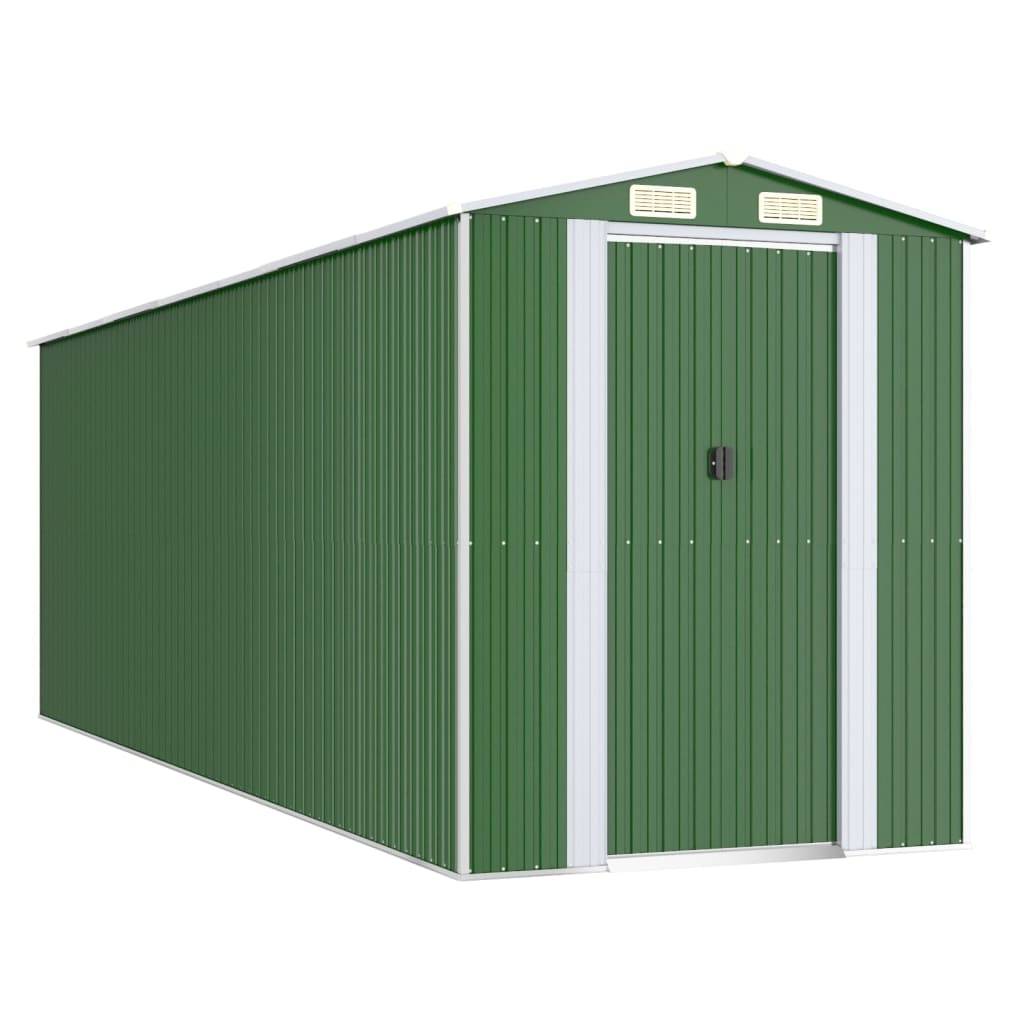Vidaxl - Abri de jardin Vert 192x606x223 cm Métal galvanisé vidaXL 3147432 - Image 2