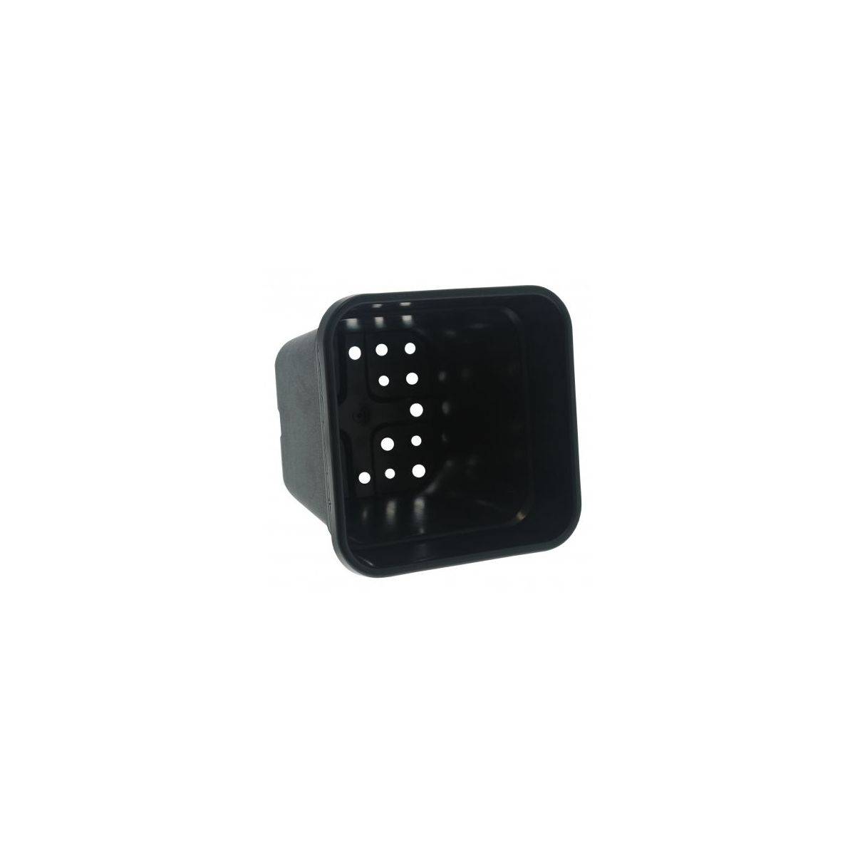 Lot de 5 Pots Carrés Noirs 14L – 28.5x28.5x29 cm - Image 3