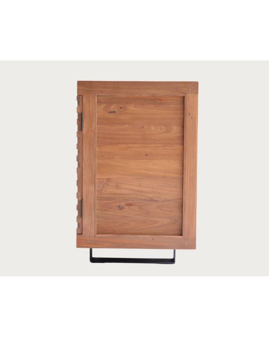 Néo - Meuble en teck parqueté 140 cm - UNIQKA - Image 10