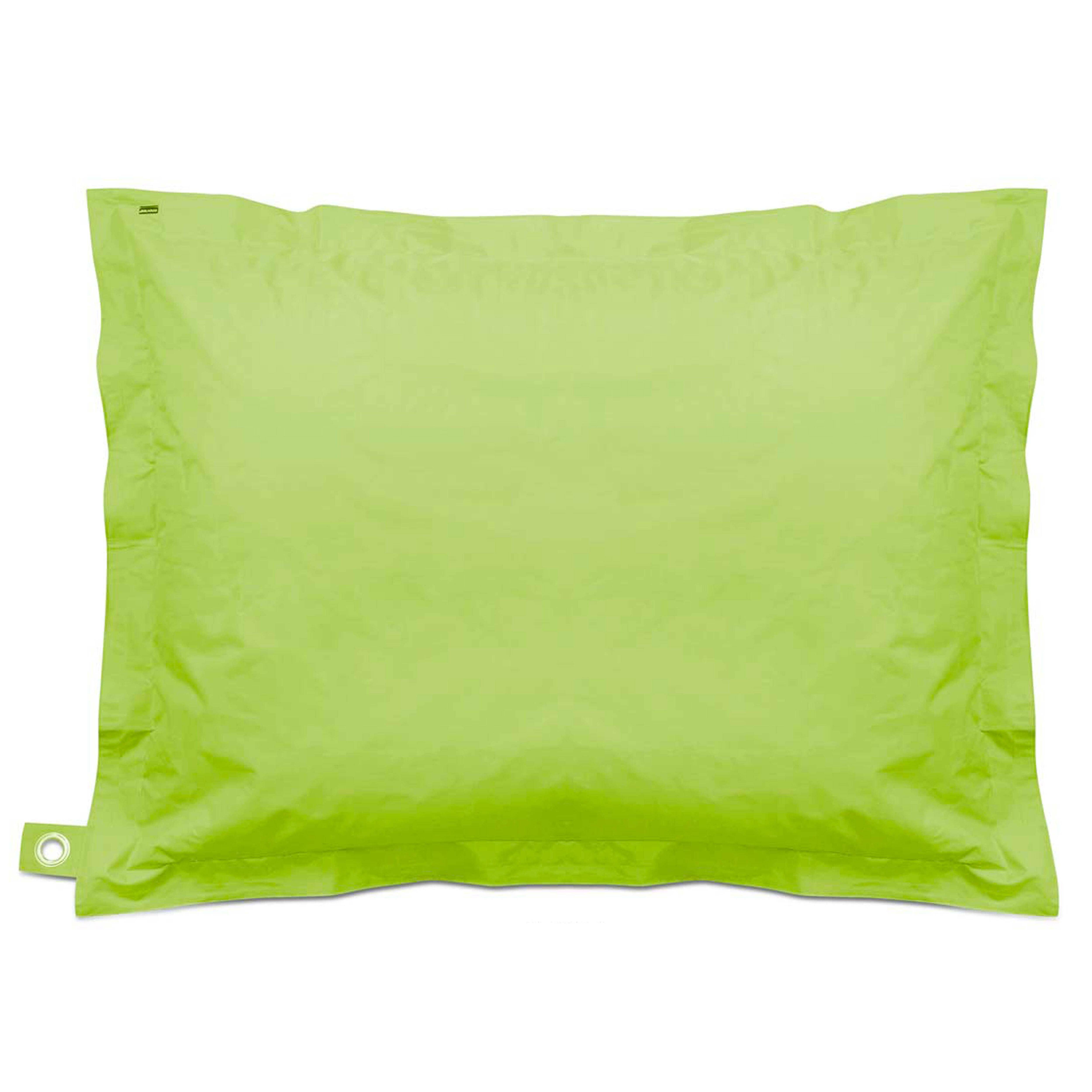 Oviala - Housse vide de pouf de jardin en polyester vert 180 x 145 cm - Oviala - Image 2