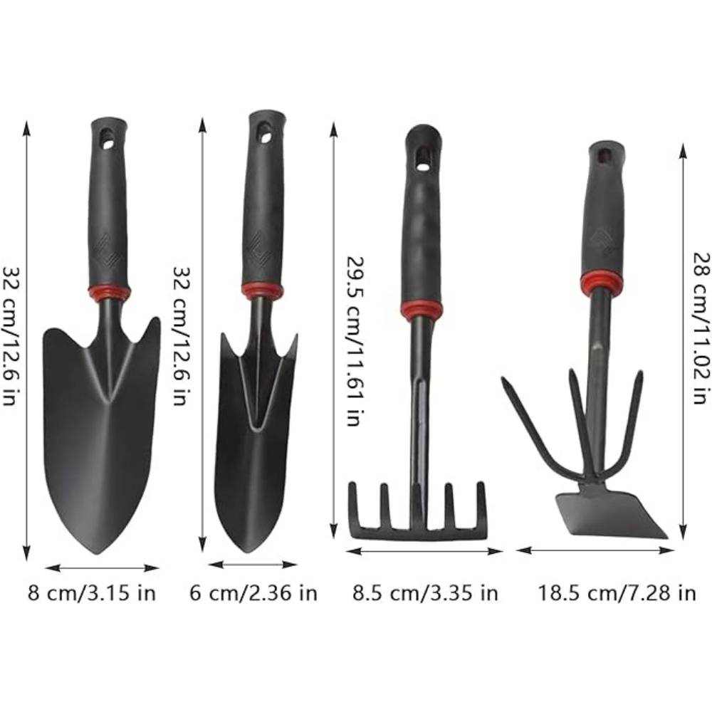 DtopbuyAge - Ensemble 4 Outils Jardinage Acier Inox - Image 5