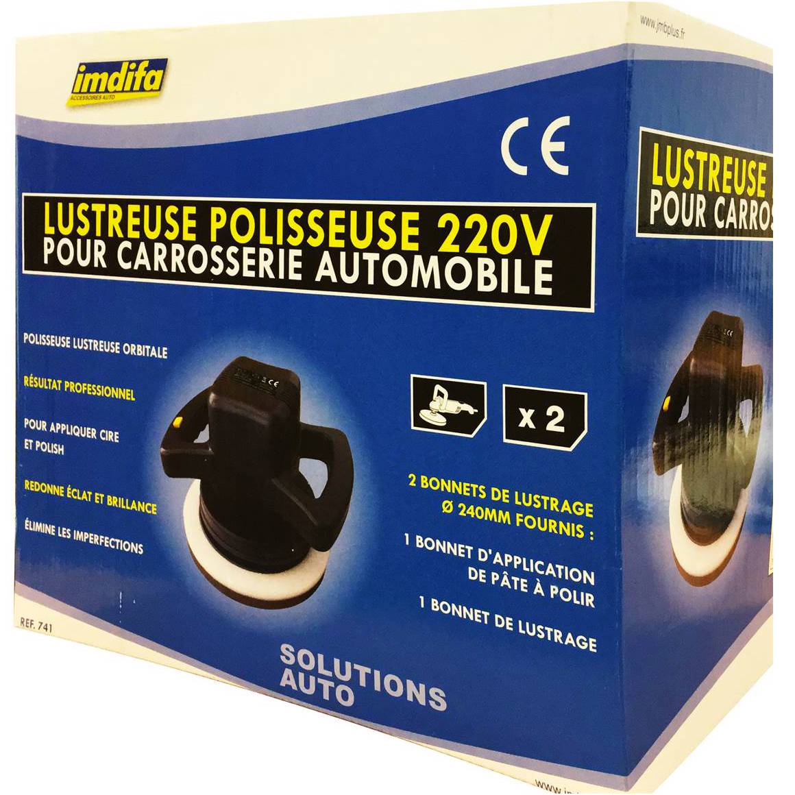 Polisseuse lustreuse orbitale pour carrosserie - Image 3