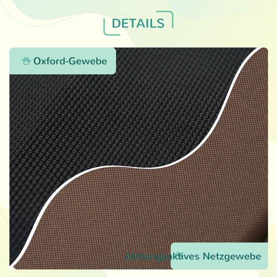 Lit pour chien avec toit acier marron 92 x 76 x 90 cm - PANGIVO - Image 9