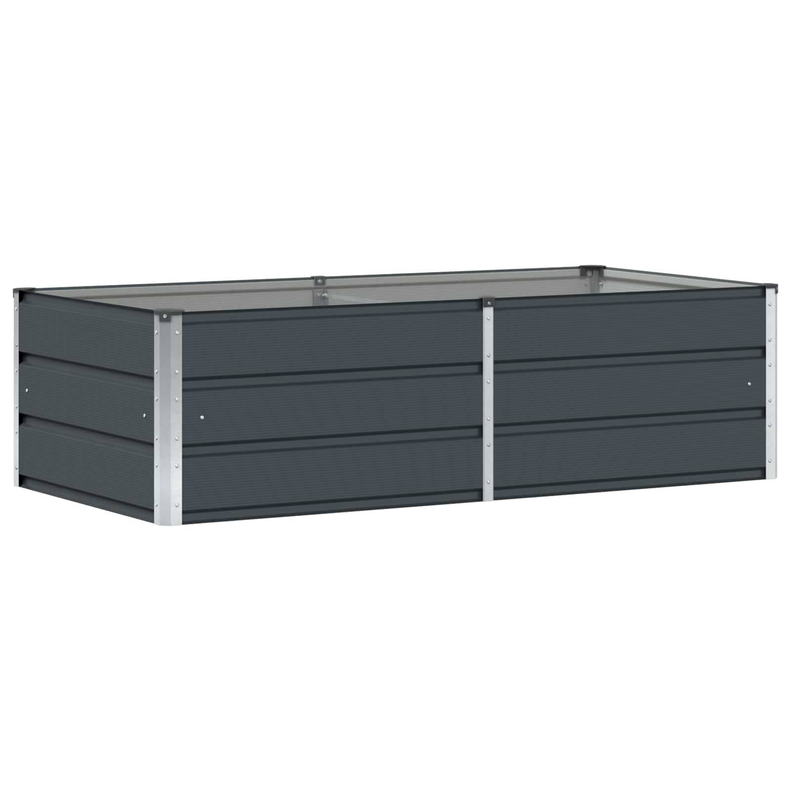 Vidaxl - Jardinière Anthracite 160 x 80 x 45 cm Acier vidaXL 42018192 - Image 2