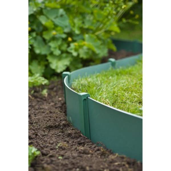 Ancres pour bordure en polyéthylene recyclé - NATURE - H26,7 x 1,9 x 1,8 cm - Vert - Image 4
