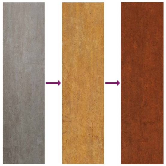 Bordure jardin acier corten extérieur aménagement paysager 103x10cm rouillé - ComfortXL Outdoor Living - Image 8