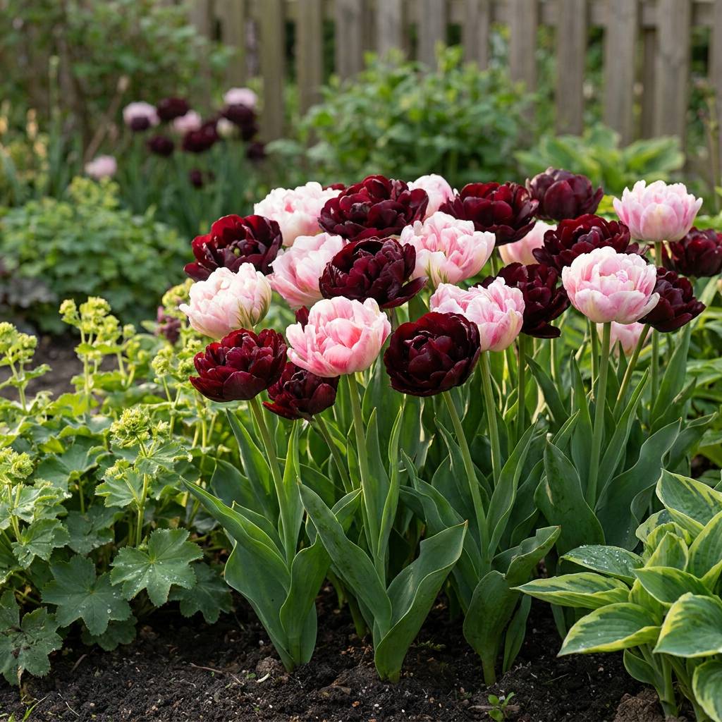 La Green Touch - Tulipe Sweet Desire en mélange - 24 bulbes - Image 2