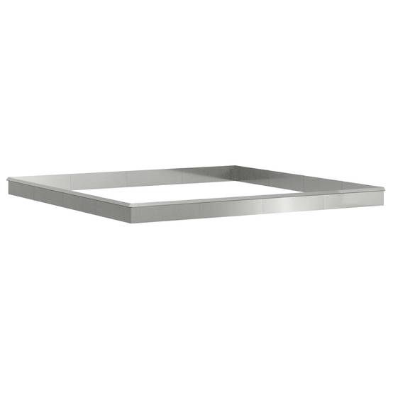 Clôture anti-limaces acier galvanisé potager protection 100x25cm argent 20pcs - ComfortXL Outdoor Living - Image 2