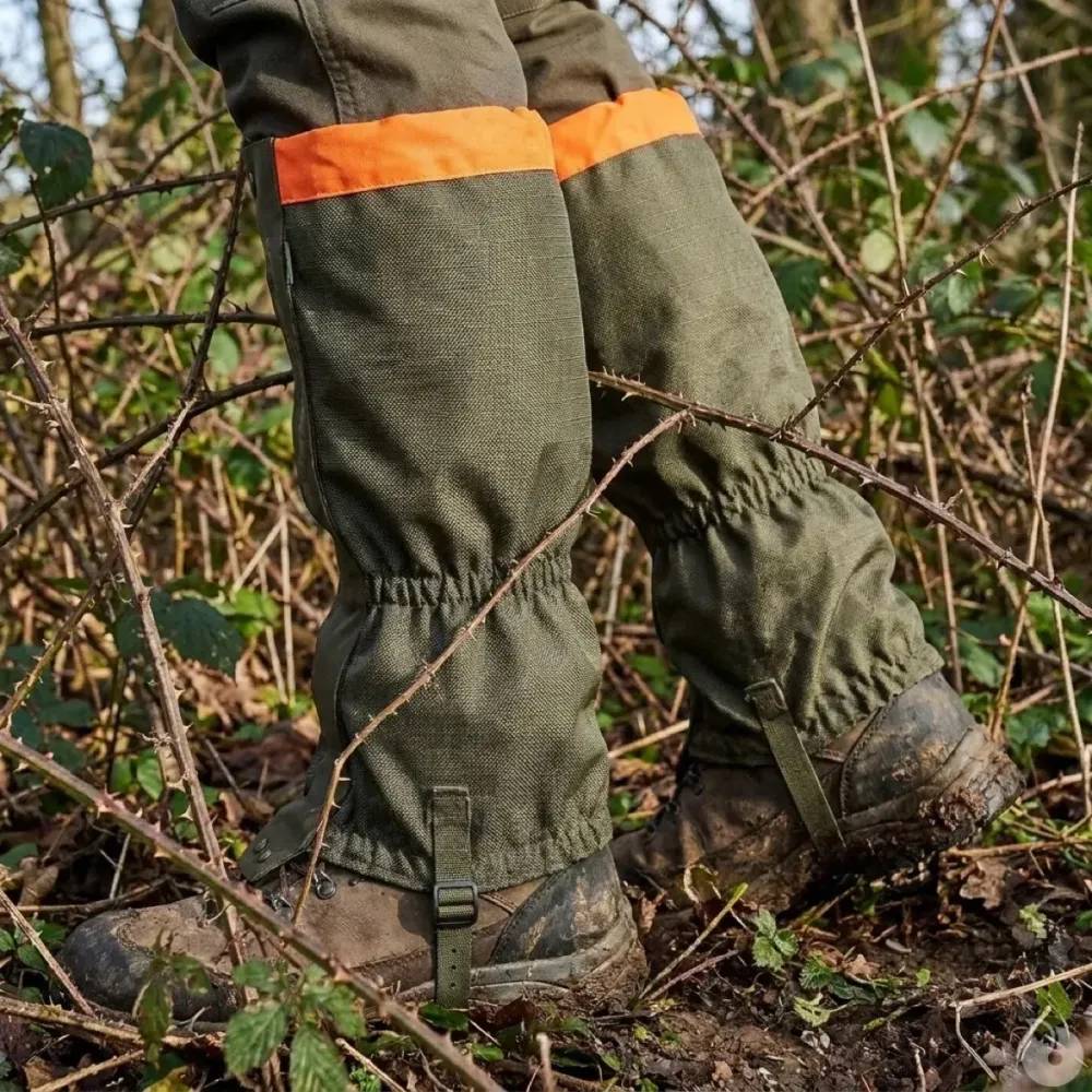 Guêtres de chasse Predator 1200R polyester vert orange Percussion Taille - Image 4