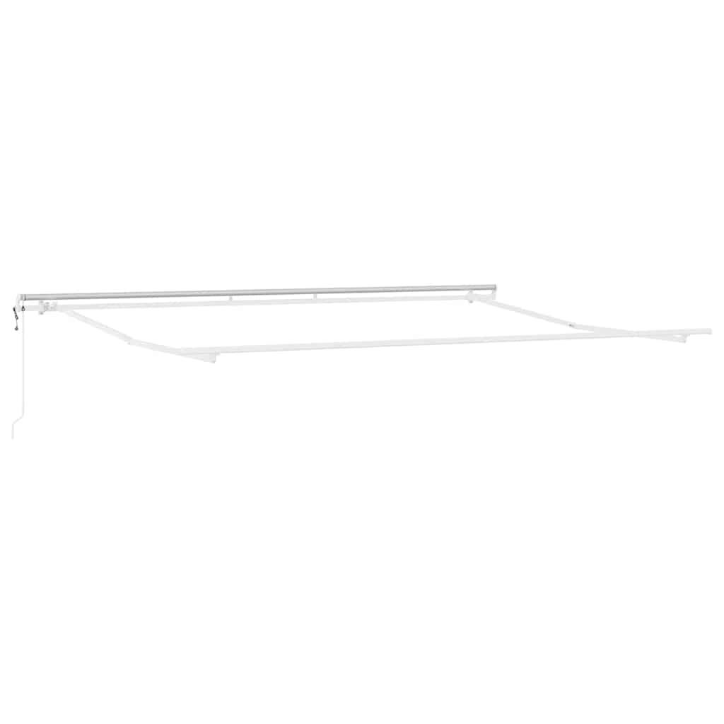 Vidaxl - Auvent rétractable Rouge et Blanc 400 × 350 cm vidaXL 3330753 - Image 5