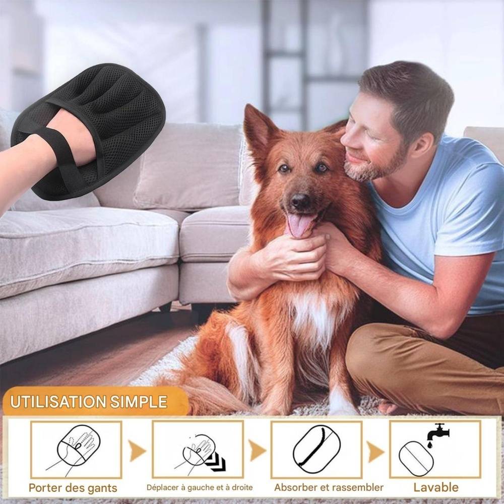 DtopbuyAge - Gants de dépilage pour animaux de compagnie DtopbuyAge - Image 5