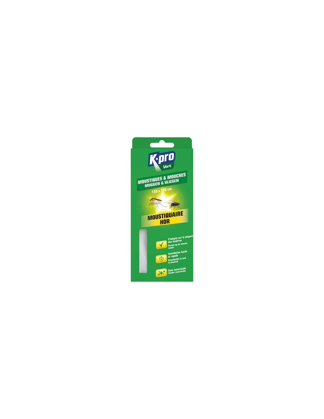 Moustiquaire Moustiques Et Mouches 130 X 150 Cm - Kpro