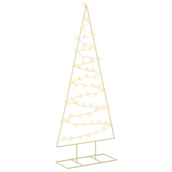 Vidaxl - Sapin de noël en métal avec led KUOPIO 180 cm Blanc chaud Acier vidaXL 42053965 - Image 2