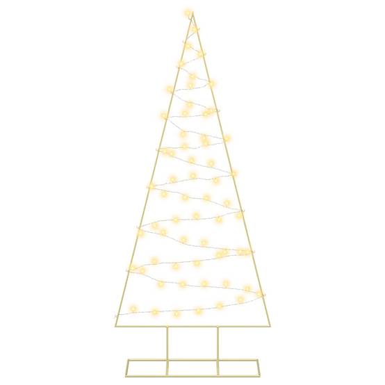 Vidaxl - Sapin de noël en métal avec led KUOPIO 180 cm Blanc chaud Acier vidaXL 42053965 - Image 5