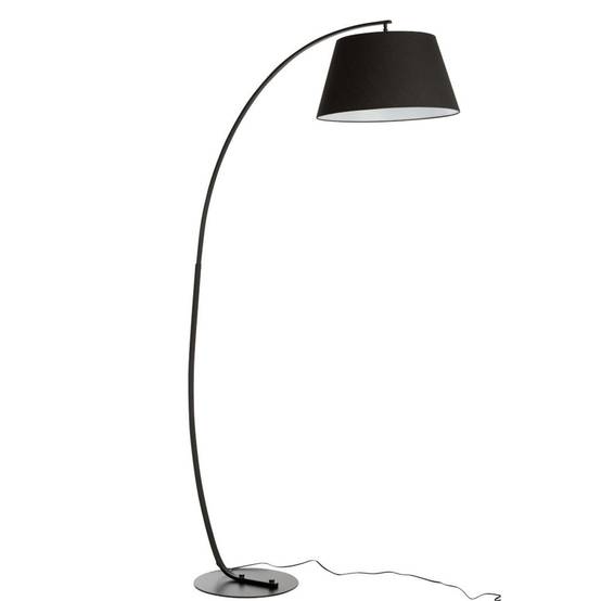 Lampadaire Design en Métal "Grung" 188cm Noir - Image 1