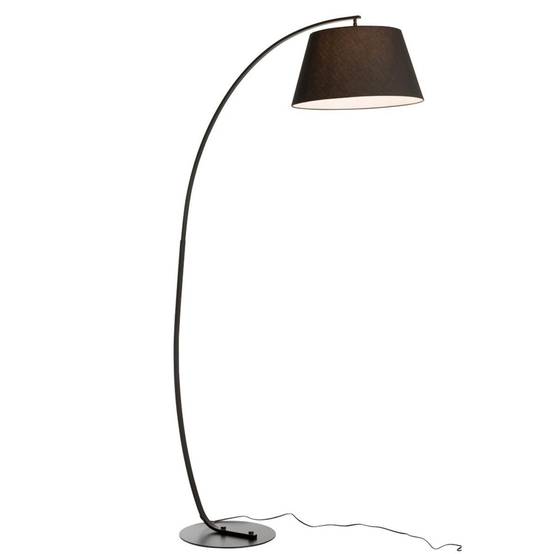 Lampadaire Design en Métal "Grung" 188cm Noir - Image 2
