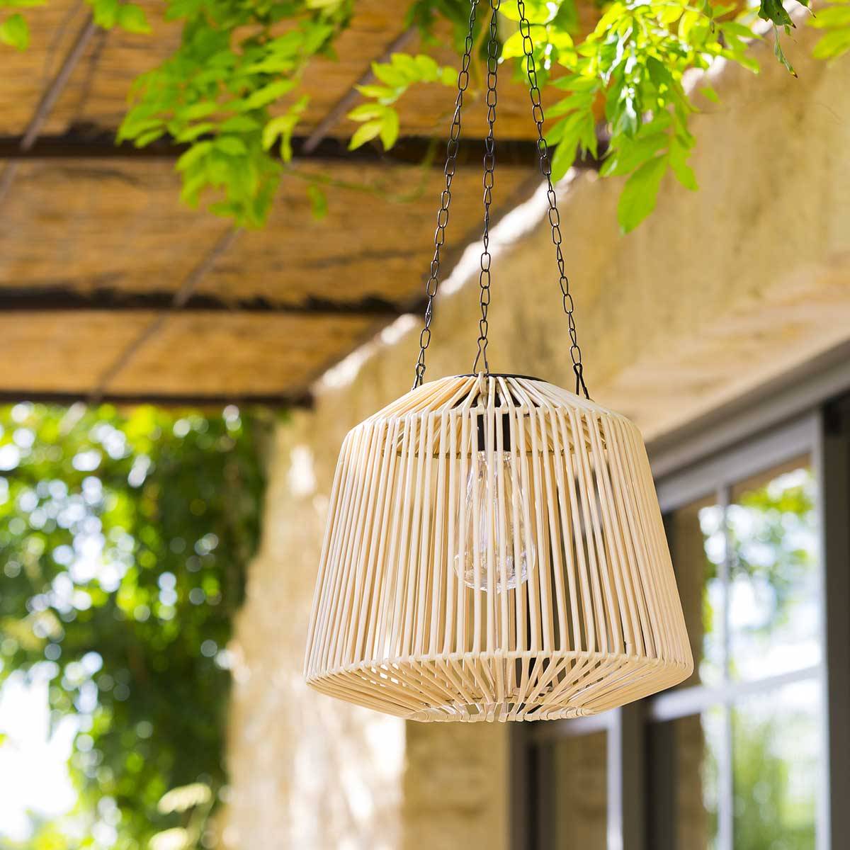 Suspension extérieur "Jily" beige D28cm ATMOSPHERA CREATEUR D'INTERIEUR - Image 3