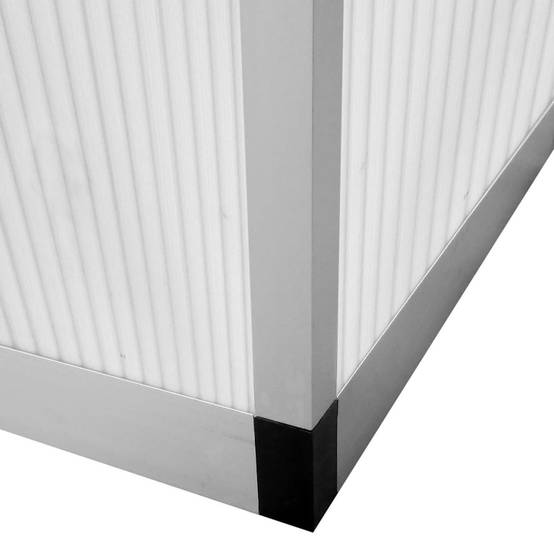 Serre de jardin 7,55 m² en aluminium et polycarbonate double paroi avec embase – ComfortXL Outdoor Living - Image 8