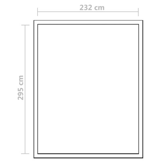 Serre de jardin 7,55 m² en aluminium et polycarbonate double paroi avec embase – ComfortXL Outdoor Living - Image 9