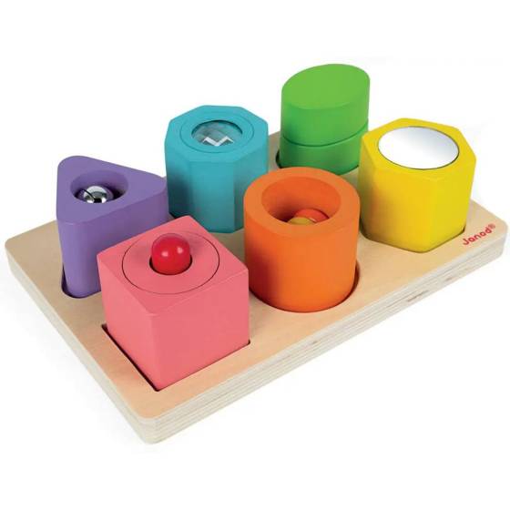 Janod - Puzzle 6 cubes sensoriels - Image 3