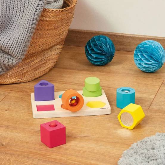 Janod - Puzzle 6 cubes sensoriels - Image 2