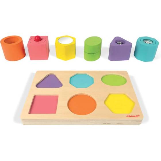 Janod - Puzzle 6 cubes sensoriels - Image 4