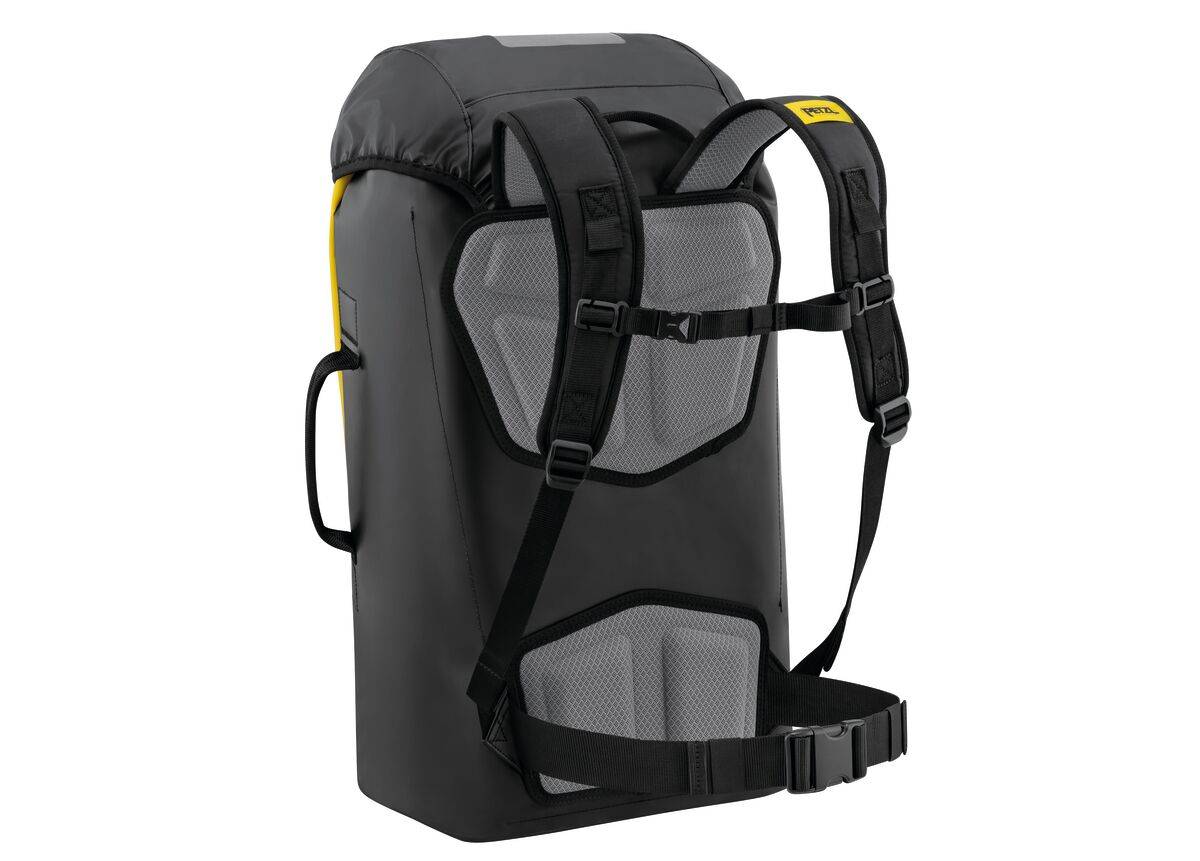 Sac de portage robuste Transport 45 - Capacité 45 L - Jaune/Noire - PETZL - S042BA00 - Image 2