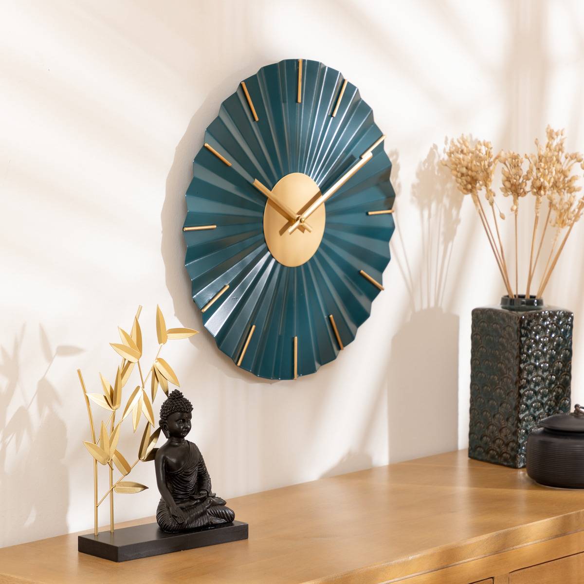 Atmosphera - Déco Bouddha Jiling H.32cm résine - Atmosphera Créateur d'intérieur - Image 1