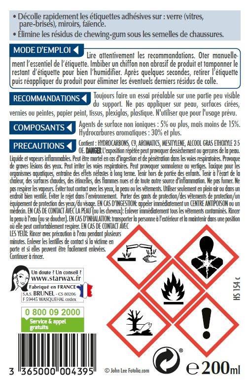 Starwax - DECOLLE ADHESIFS 200ML 439 - Image 3