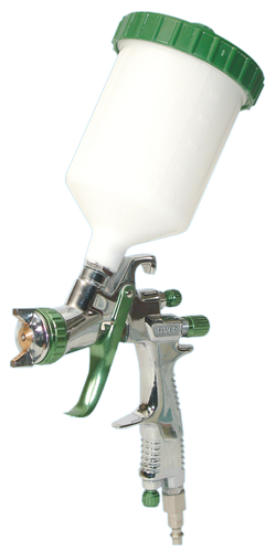 Pistolet peinture basse pression XPBP LACME godet supérieur buse 0.6 - 410700 - Image 2