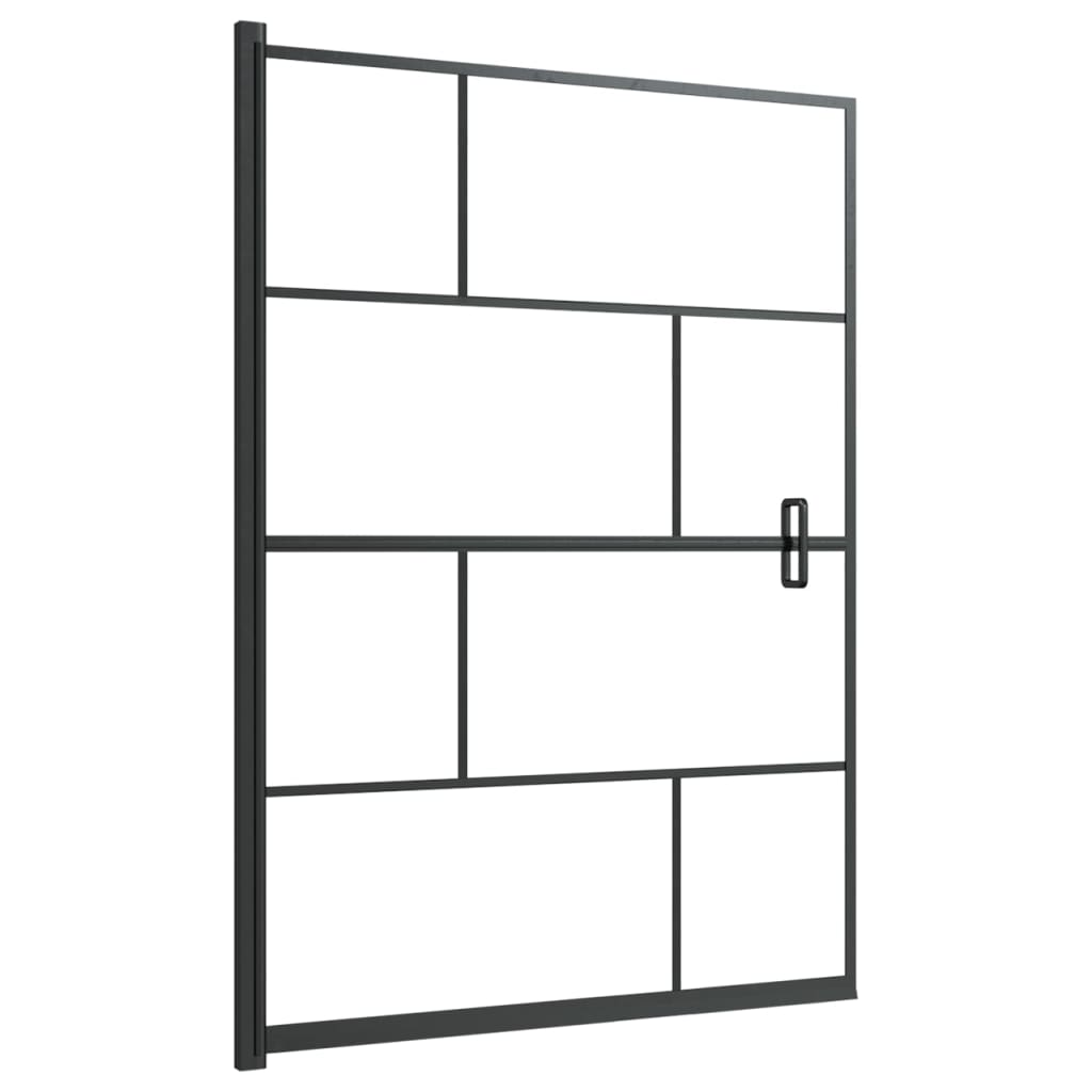 Vidaxl - Cabine de douche ESG 100x140 cm Noir - vidaXL - Image 1